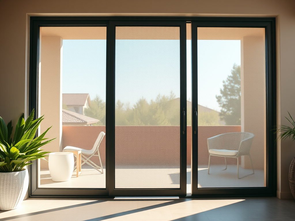 Large opening retractable screen door for sliding glass doors
