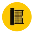 Retractable screen door icon