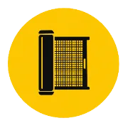 Retractable screen door icon